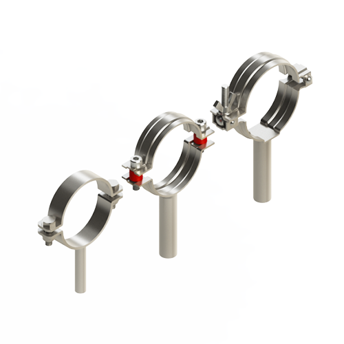 Sanitary discount pipe hangers
