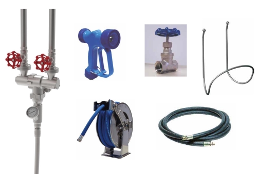 CSF INOX STEAM WATER MIXER (HOT WATER GENERATOR)-MADE IN ITALY